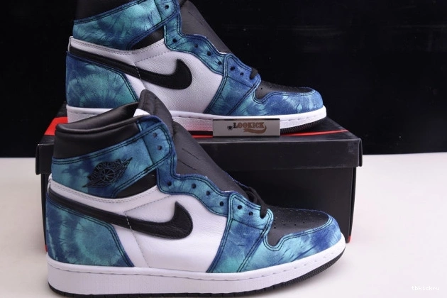 Rep TBkick Air 1 Jordan OG Tie-Dye CD0461-100 High 0812